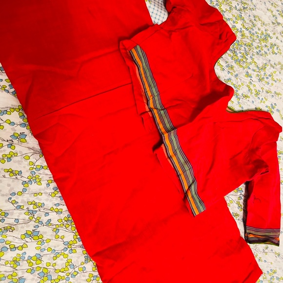 Traditional bengali saree with blouse full cotton - Picture 2 of 15